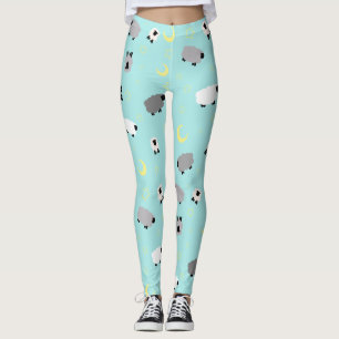 Sleepy Sheep Leggings   Cute Leggings   Baby4Life