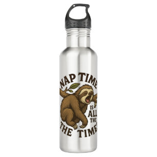 Sleepy Sloth Funny 710 Ml Water Bottle