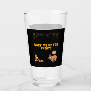 Sleepy sloth ready for Halloween treats! Classic T Glass