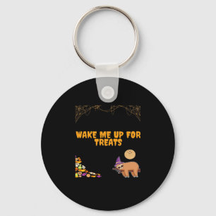 Sleepy sloth ready for Halloween treats! Classic T Key Ring
