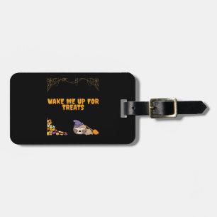Sleepy sloth ready for Halloween treats! Classic T Luggage Tag