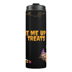 Sleepy sloth ready for Halloween treats! Classic T Thermal Tumbler