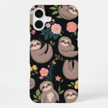 Sleepy Sloths & Floral Dreams