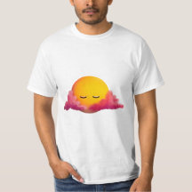 Sleepy Sunset – Pink Cloud Aesthetic T-Shirt