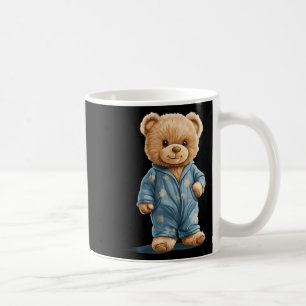 Sleepy Teddy Bear In Comfy Pajamas For Boys And Gi Coffee Mug