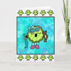 Sleepy Time Pickle   Funny Pickle  Card