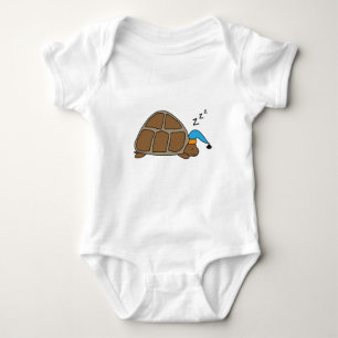 Sleepy Tortoise Baby Bodysuit