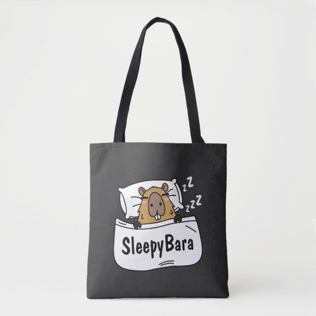 Sleepybara Rodents  Tote Bag (Front)