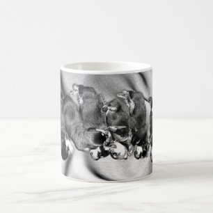 sleepyhead rottweiler puppies coffee mug