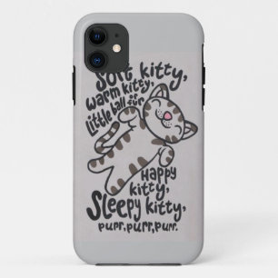 SleepyKittySongCase iPhone 11 Case