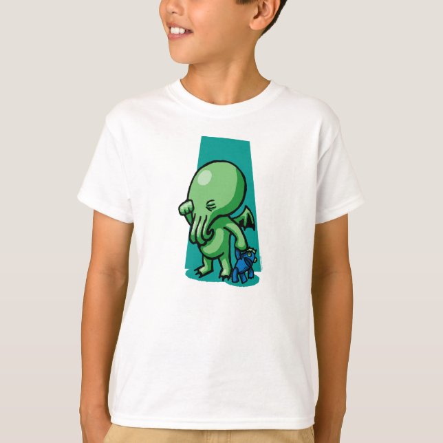 Sleepytime Cthulhu Kids T-Shirt (Front)
