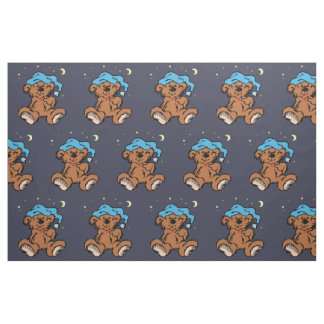 Sleepytime Teddy Bear Fabric