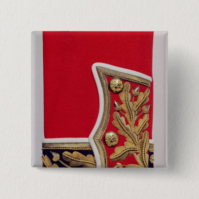 Sleeve detail of a British Army Uniform 15 Cm Square Badge (Front)