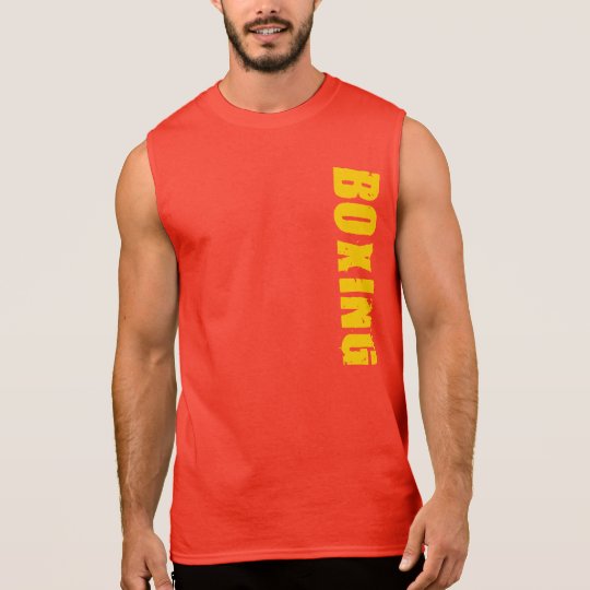 Sleeveless Boxing T-shirt