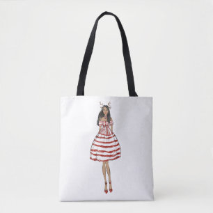 Sleigh All Day Holiday Tote Bag
