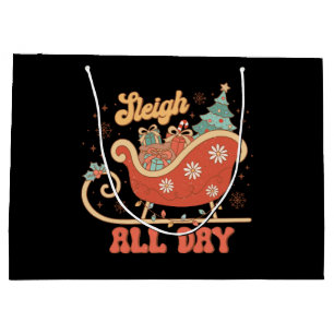 Sleigh All Day Large Gift Bag