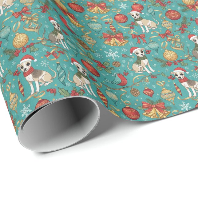 Sleigh All Day Wrapping Paper (Roll Corner)