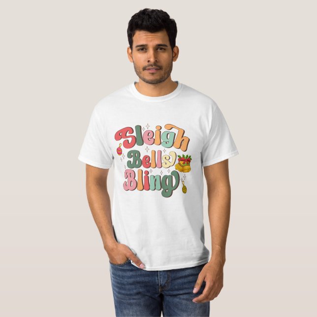 Sleigh Bells Bling T-Shirt (Front Full)