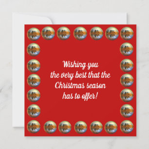 Sleigh Bells Christmas Card