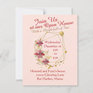 Sleigh Full of Fun Holiday Invitation