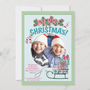 Sleigh of Presents Photo Card