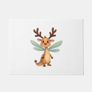 Sleigh Ride Dragonfly Doormat