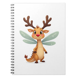 Sleigh Ride Dragonfly Notebook