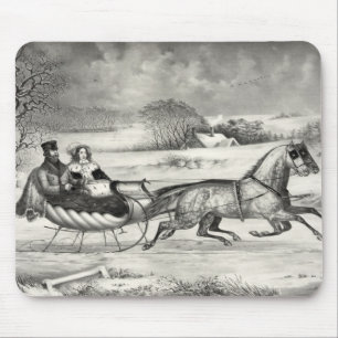 Sleigh Ride mousepad