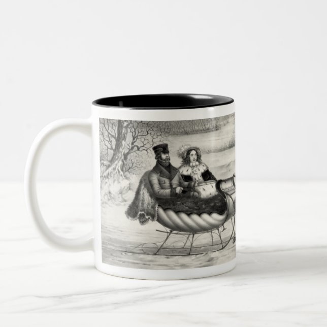 Sleigh Ride mug (Left)