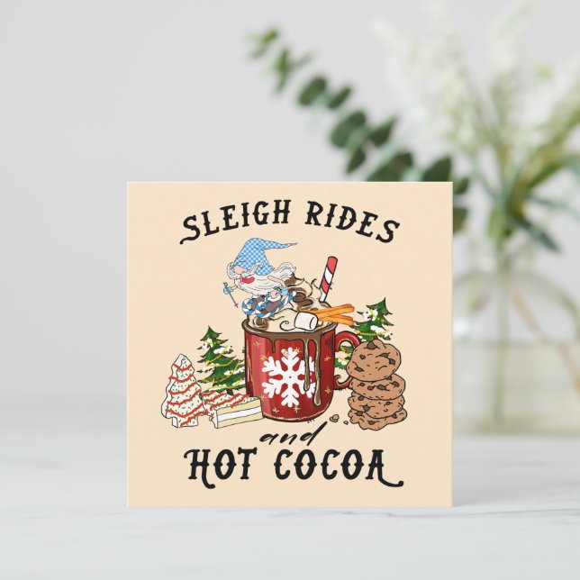 Sleigh Rides and Hot Cocoa (Standing Front)