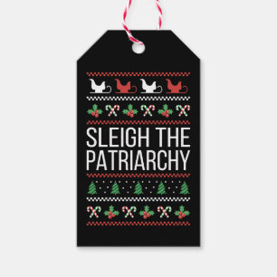 Sleigh The Patriarchy II Gift Tags