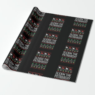 Sleigh The Patriarchy II Wrapping Paper