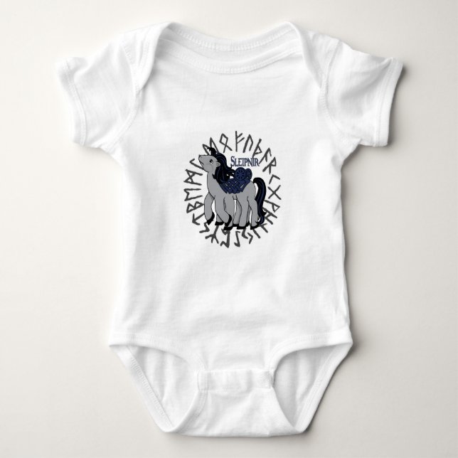 Sleipnir Baby Bodysuit (Front)
