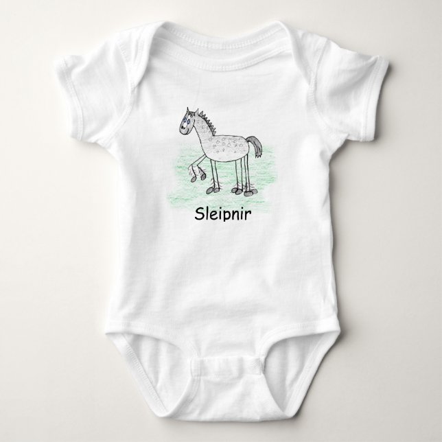Sleipnir Baby Bodysuit (Front)