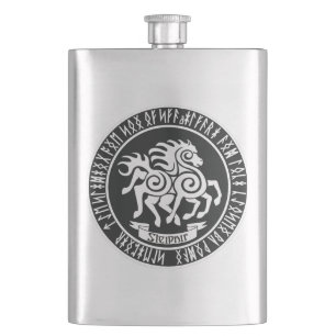 Sleipnir / Best Of All Horses  Hip Flask