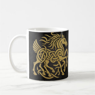 Sleipnir Eight-Legged Horse Norse Mythology Design Coffee Mug
