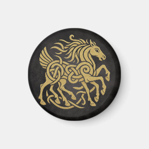 Sleipnir Eight-Legged Horse Norse Mythology Design Magnet