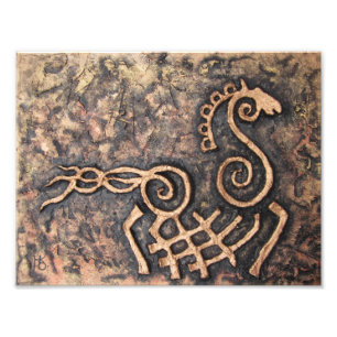 Sleipnir,  eight-legged horse of Odin Photo Print
