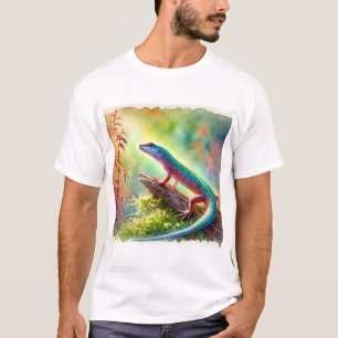 Slender Anole 310824AREF142 - Watercolor T-Shirt