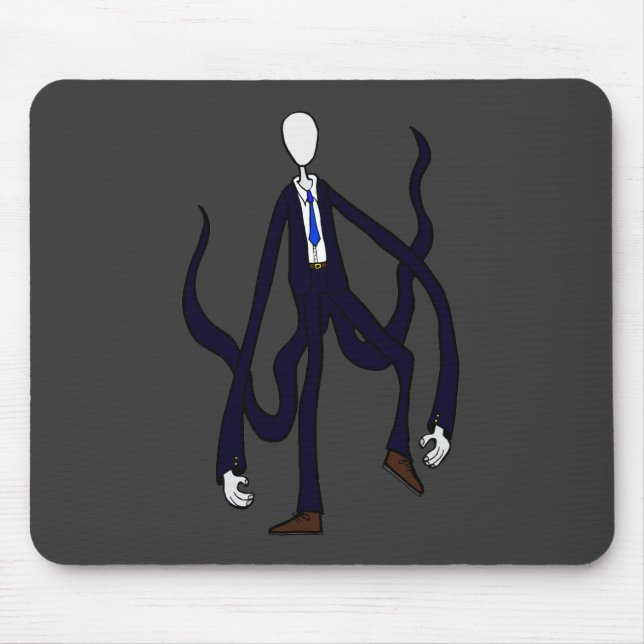 Slender Man - Book of Monsters Halloween Mouse Mat (Front)