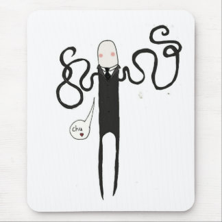Slender Man But not so scary Mouse Mat
