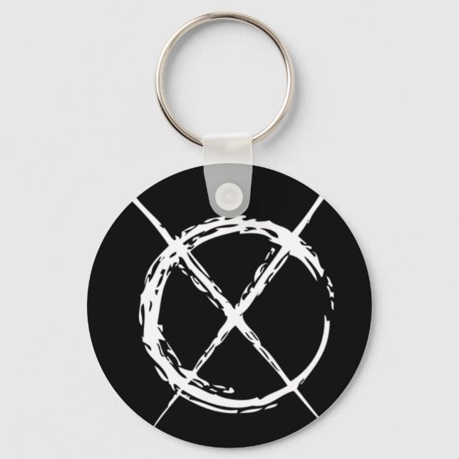 Slender Man Key Ring (Front)