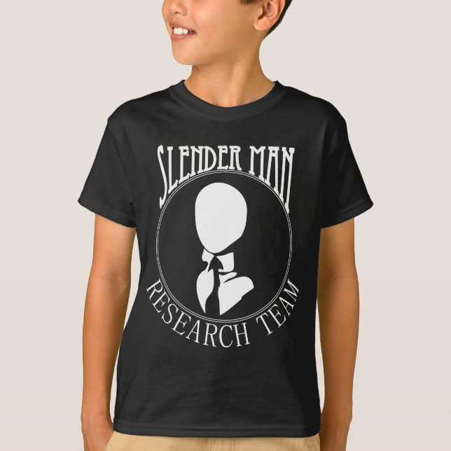 Slender Man Research Team T-Shirt (Front)