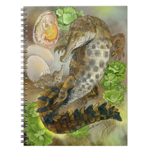 Slender Snouted Crocodile Notebook