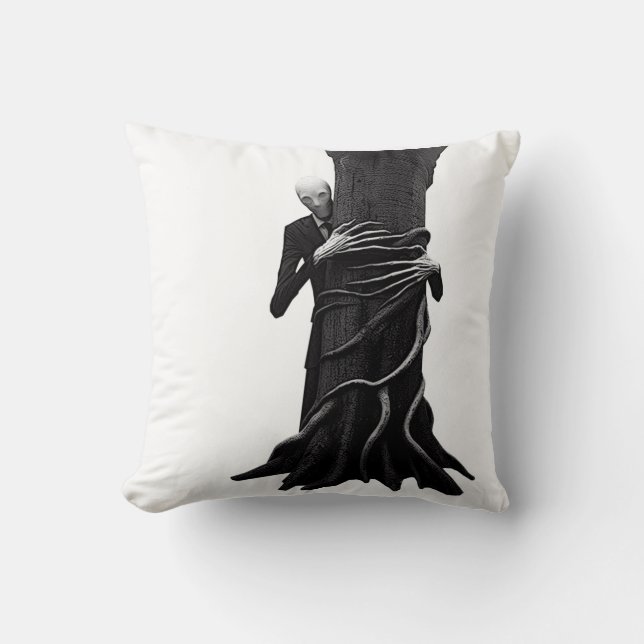 Slenderman Is Watching Cushion (Front)