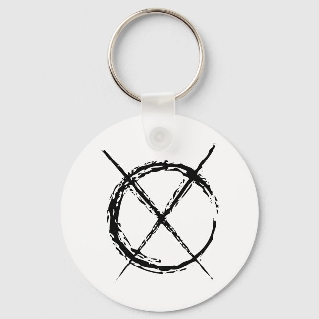 Slenderman Key Ring (Front)