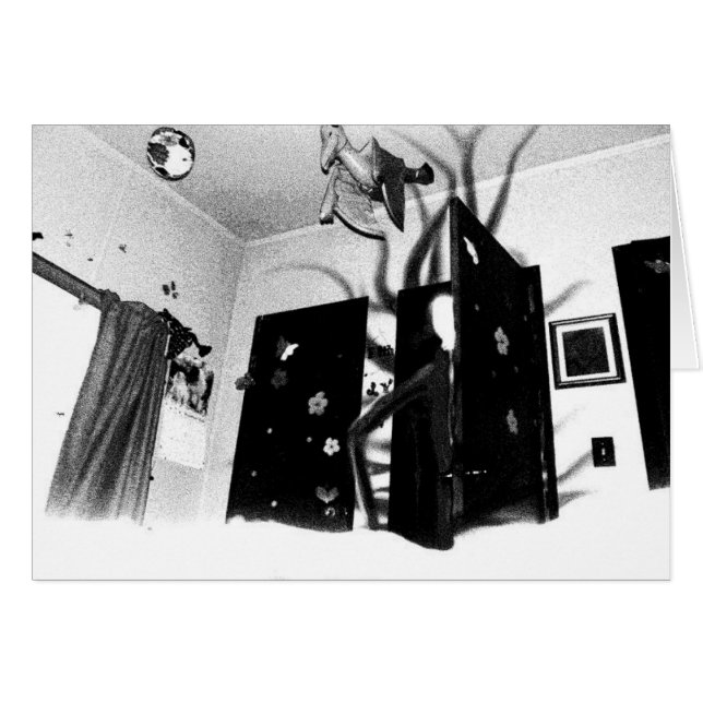 Slenderman's closet card (Front Horizontal)