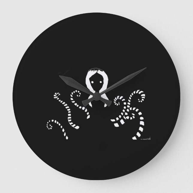 Slenderwoman Large Clock (Front)