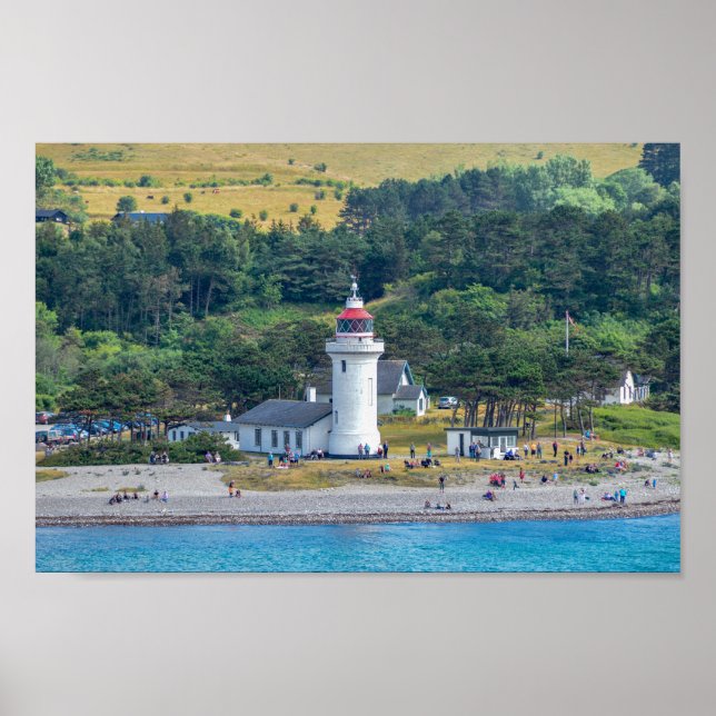 Sletterhage Lighthouse, Denmark Poster (Front)