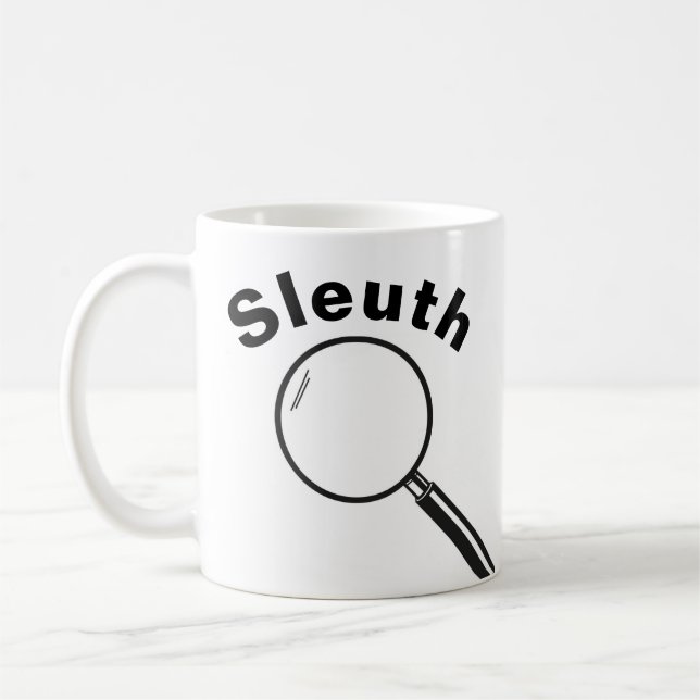 Sleuth Coffee Mug (Left)